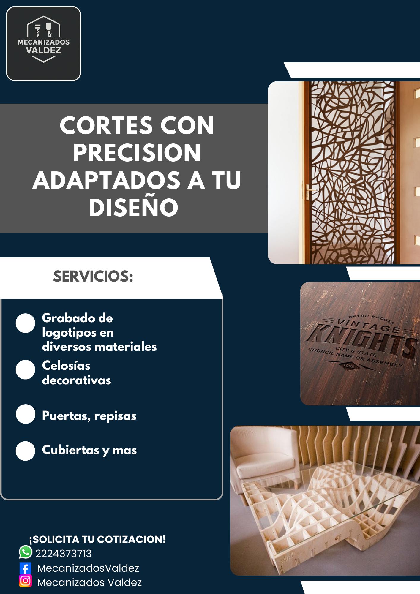 Cortes de precisión láser en acero